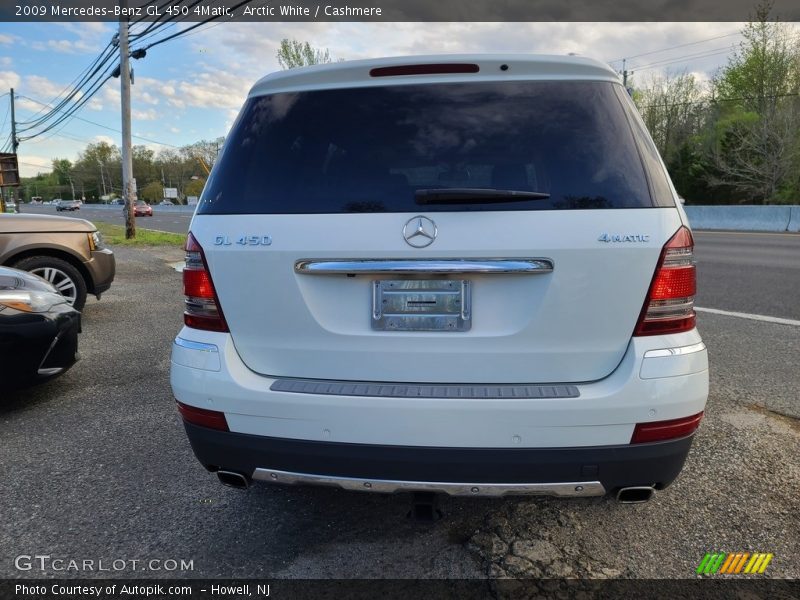 Arctic White / Cashmere 2009 Mercedes-Benz GL 450 4Matic