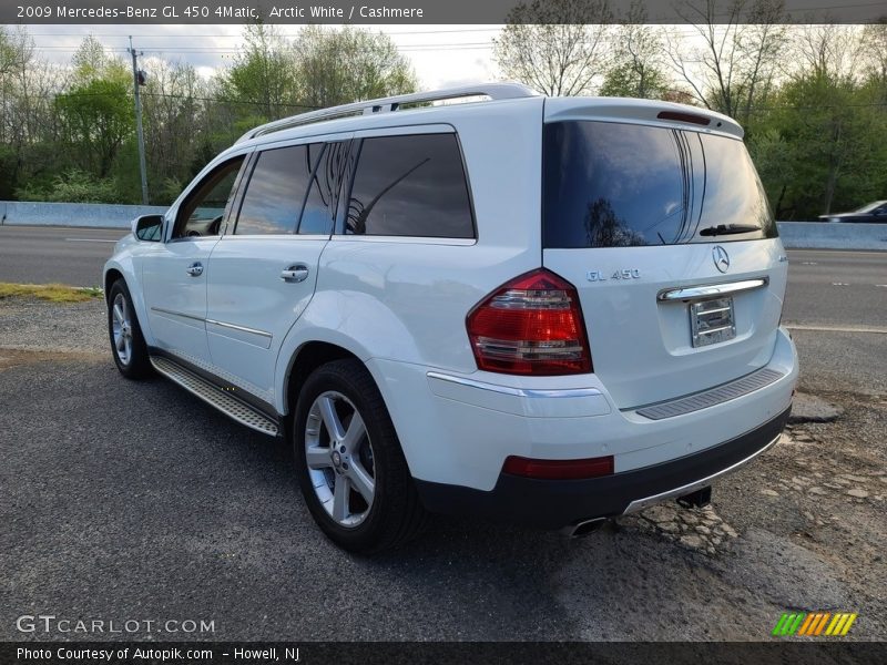 Arctic White / Cashmere 2009 Mercedes-Benz GL 450 4Matic