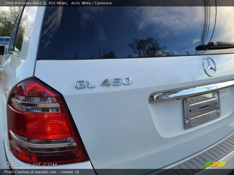 Arctic White / Cashmere 2009 Mercedes-Benz GL 450 4Matic