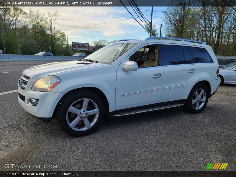 Arctic White / Cashmere 2009 Mercedes-Benz GL 450 4Matic