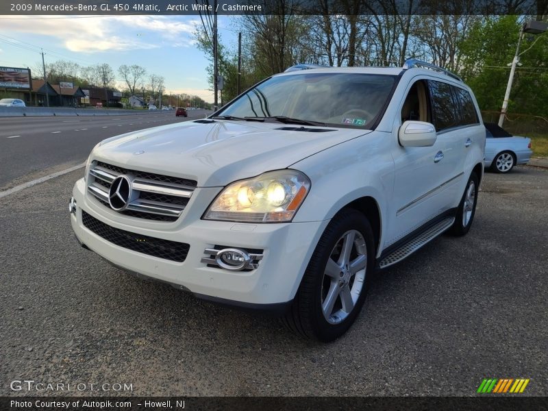 Arctic White / Cashmere 2009 Mercedes-Benz GL 450 4Matic