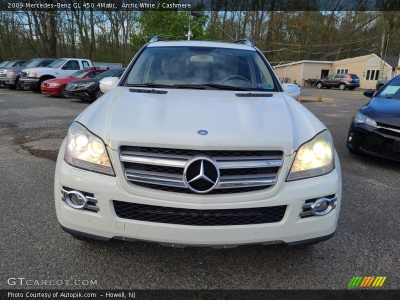 Arctic White / Cashmere 2009 Mercedes-Benz GL 450 4Matic