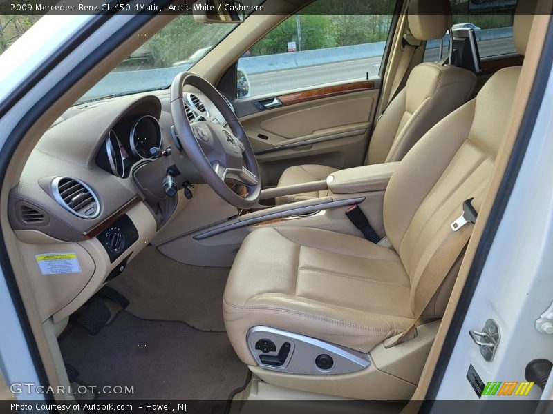 Arctic White / Cashmere 2009 Mercedes-Benz GL 450 4Matic