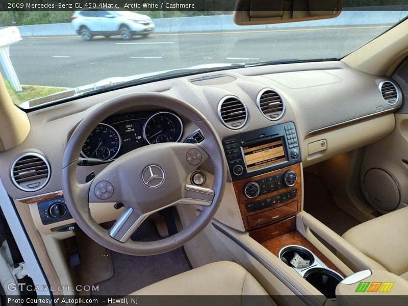 Arctic White / Cashmere 2009 Mercedes-Benz GL 450 4Matic