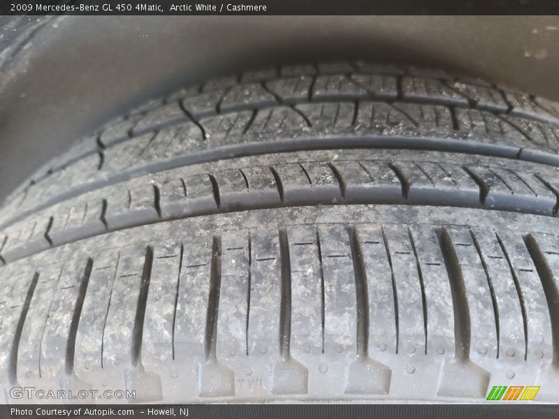 Arctic White / Cashmere 2009 Mercedes-Benz GL 450 4Matic