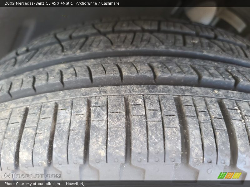 Arctic White / Cashmere 2009 Mercedes-Benz GL 450 4Matic