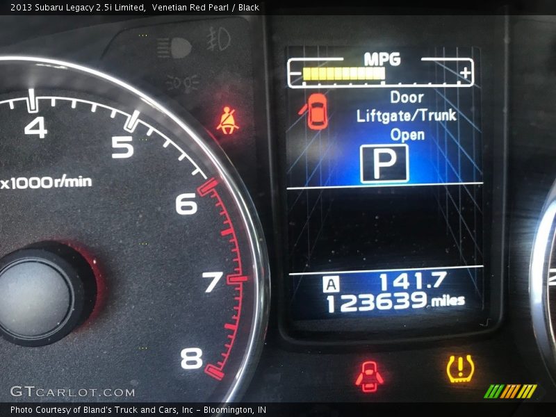 Venetian Red Pearl / Black 2013 Subaru Legacy 2.5i Limited