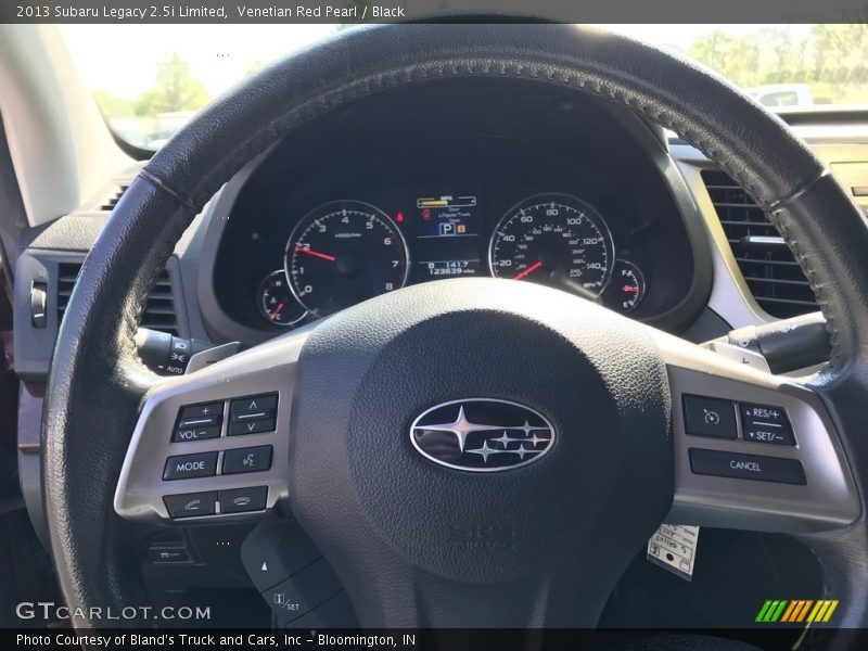 Venetian Red Pearl / Black 2013 Subaru Legacy 2.5i Limited