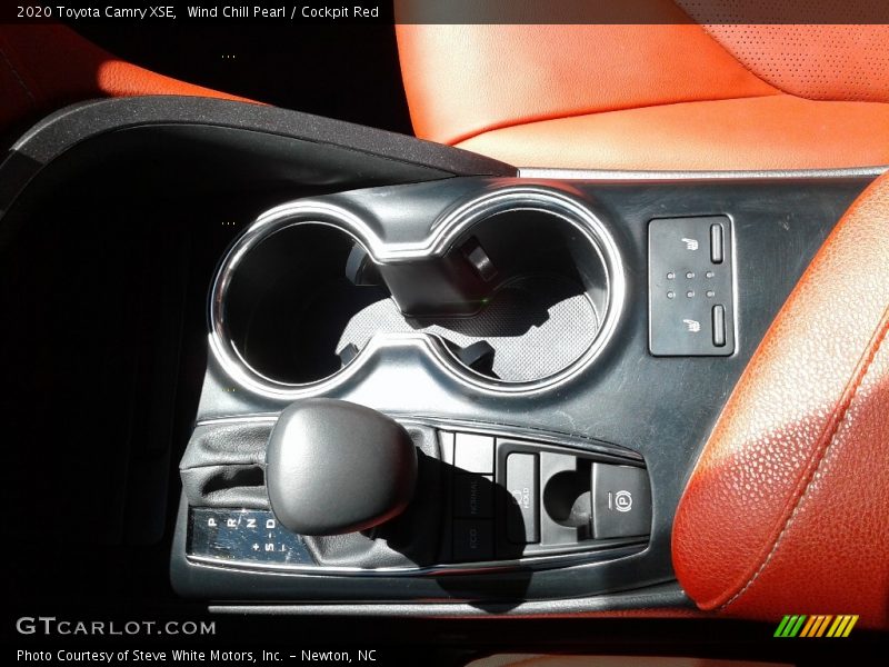 Wind Chill Pearl / Cockpit Red 2020 Toyota Camry XSE