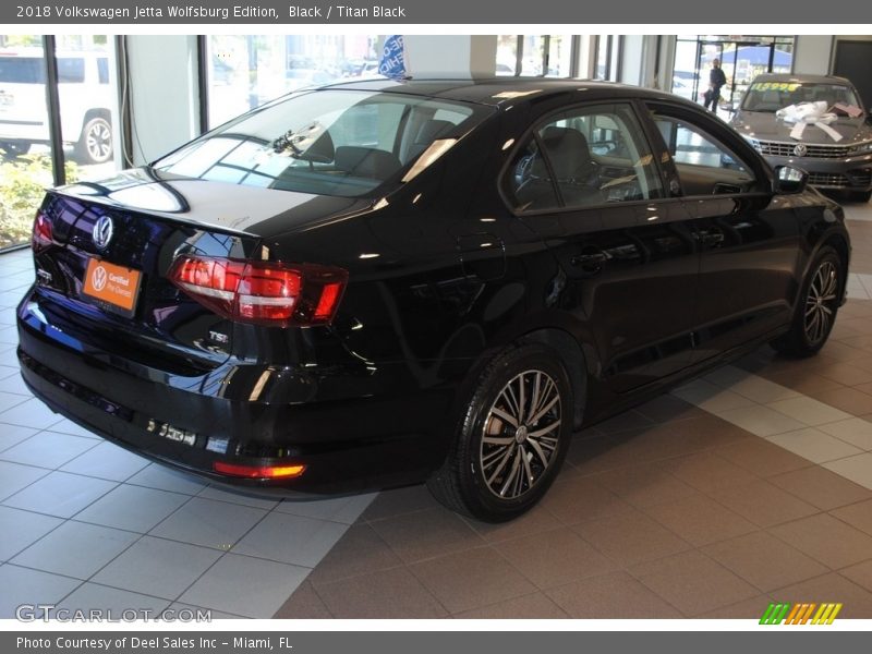 Black / Titan Black 2018 Volkswagen Jetta Wolfsburg Edition