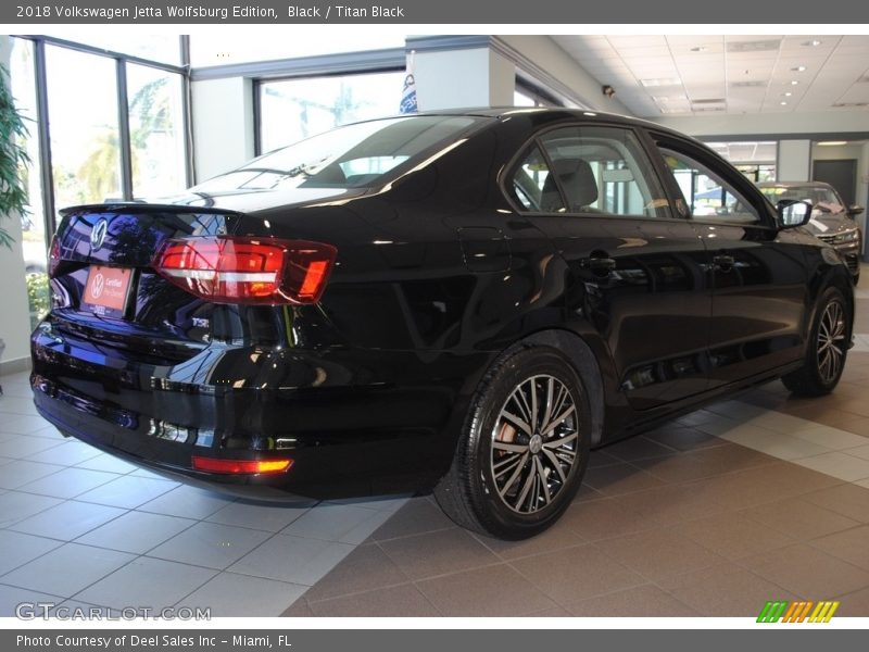 Black / Titan Black 2018 Volkswagen Jetta Wolfsburg Edition