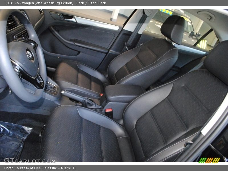 Black / Titan Black 2018 Volkswagen Jetta Wolfsburg Edition