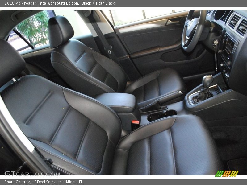 Black / Titan Black 2018 Volkswagen Jetta Wolfsburg Edition