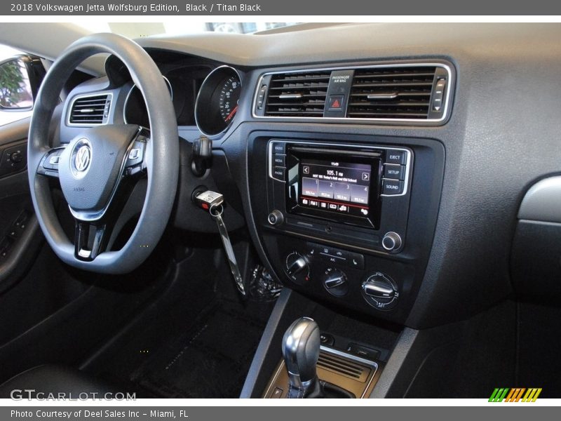 Black / Titan Black 2018 Volkswagen Jetta Wolfsburg Edition