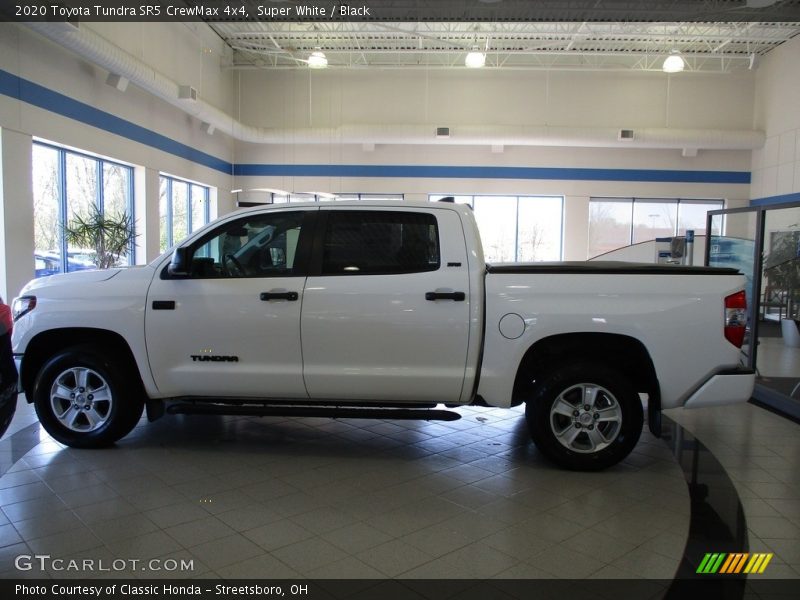 Super White / Black 2020 Toyota Tundra SR5 CrewMax 4x4