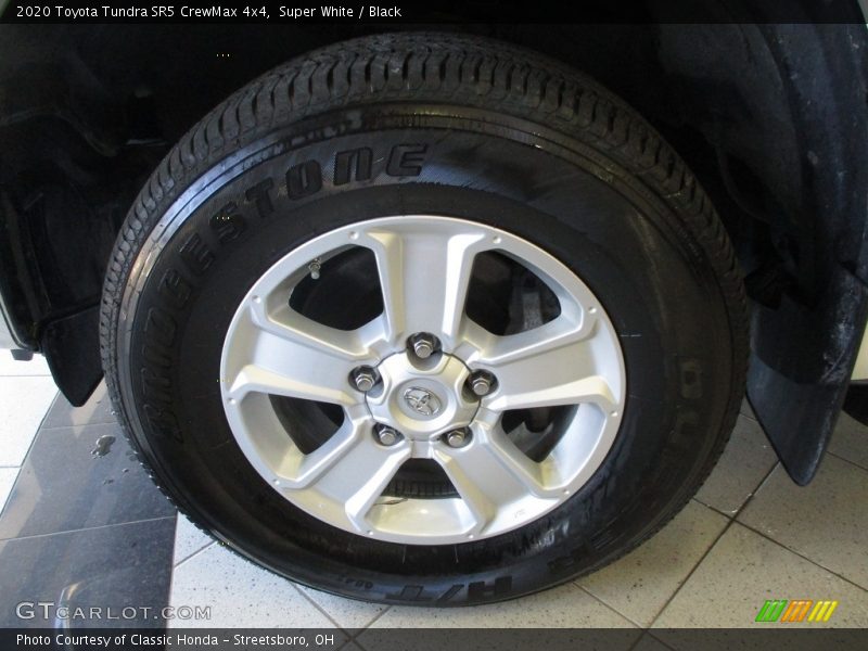 Super White / Black 2020 Toyota Tundra SR5 CrewMax 4x4