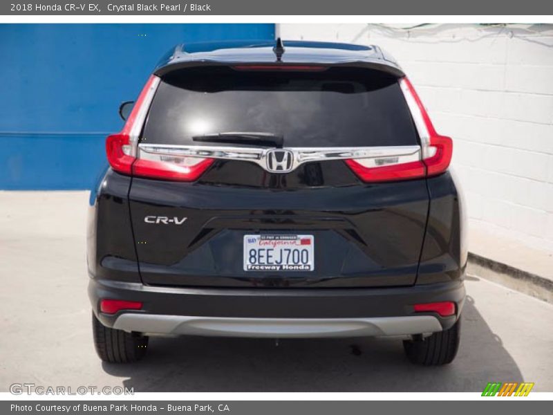 Crystal Black Pearl / Black 2018 Honda CR-V EX