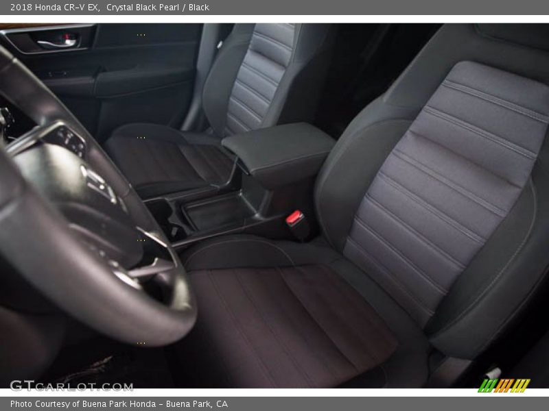 Crystal Black Pearl / Black 2018 Honda CR-V EX