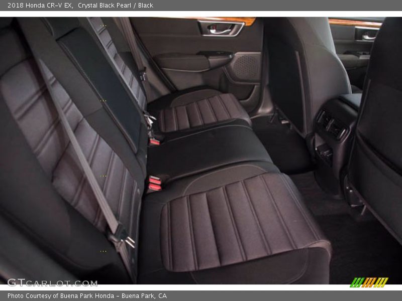 Crystal Black Pearl / Black 2018 Honda CR-V EX