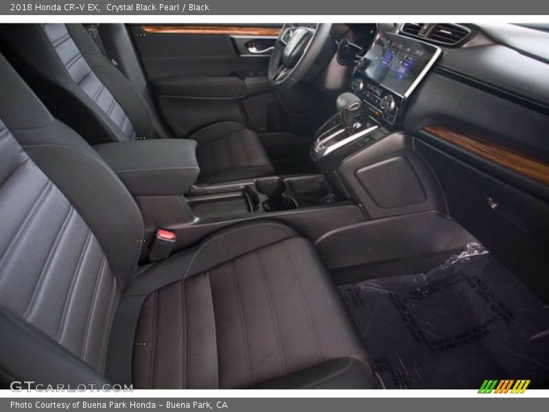 Crystal Black Pearl / Black 2018 Honda CR-V EX