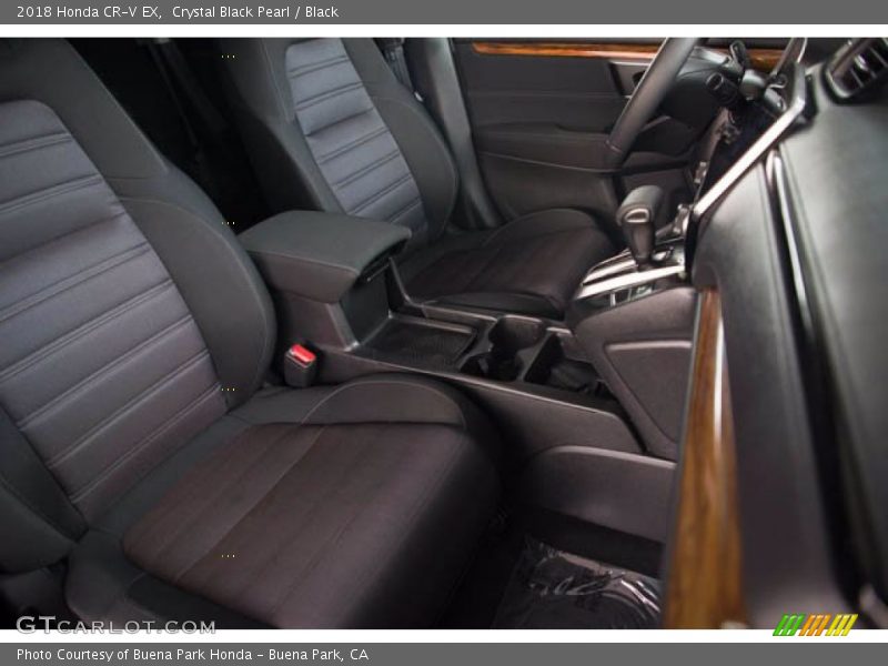 Crystal Black Pearl / Black 2018 Honda CR-V EX