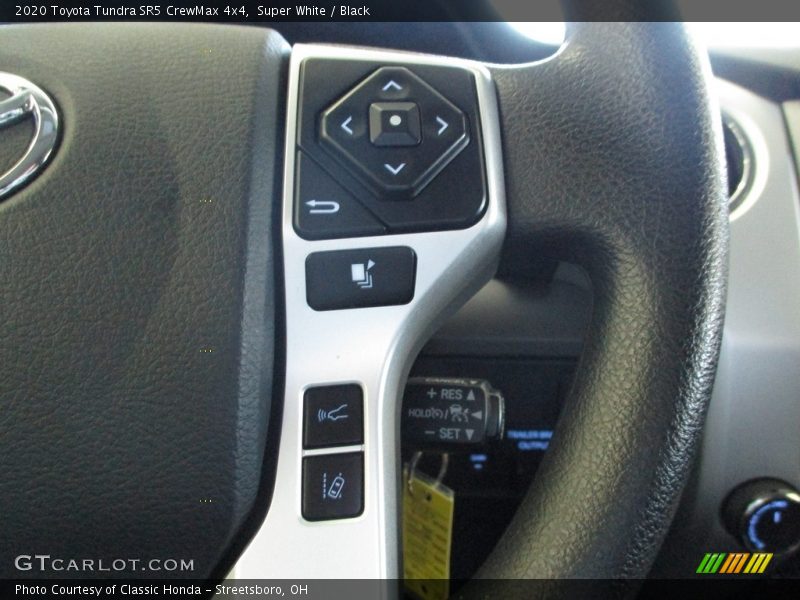Super White / Black 2020 Toyota Tundra SR5 CrewMax 4x4