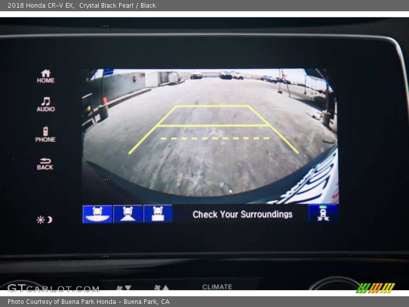 Crystal Black Pearl / Black 2018 Honda CR-V EX