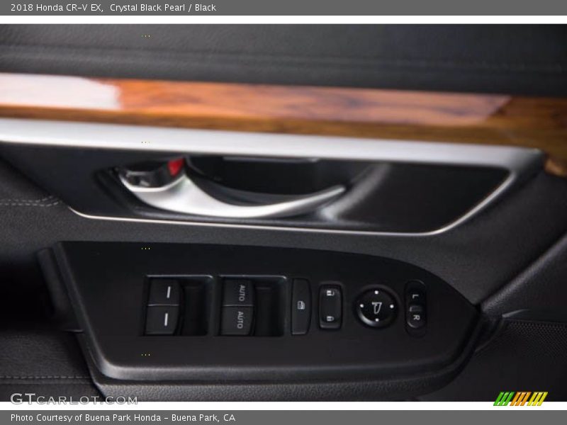 Crystal Black Pearl / Black 2018 Honda CR-V EX