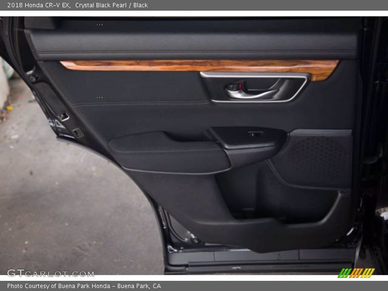 Crystal Black Pearl / Black 2018 Honda CR-V EX