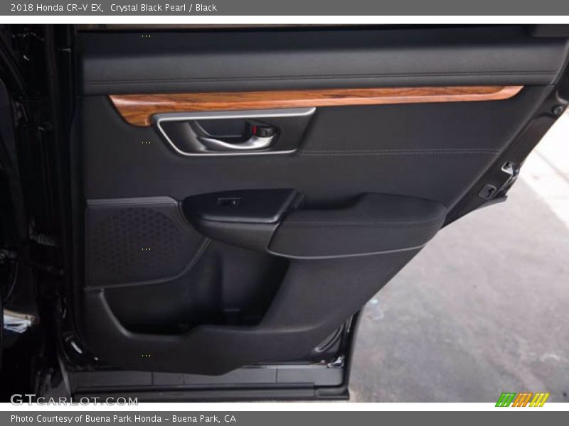Crystal Black Pearl / Black 2018 Honda CR-V EX