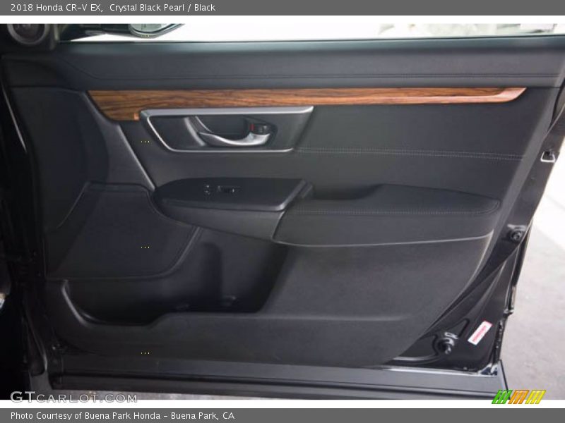 Crystal Black Pearl / Black 2018 Honda CR-V EX