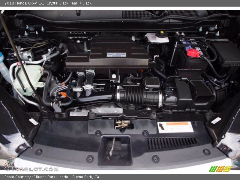 Crystal Black Pearl / Black 2018 Honda CR-V EX