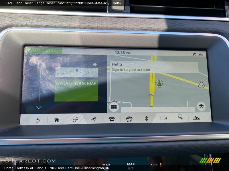 Indus Silver Metallic / Ebony 2020 Land Rover Range Rover Evoque S