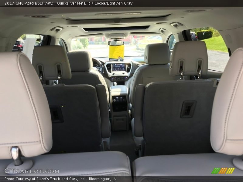 Quicksilver Metallic / Cocoa/Light Ash Gray 2017 GMC Acadia SLT AWD