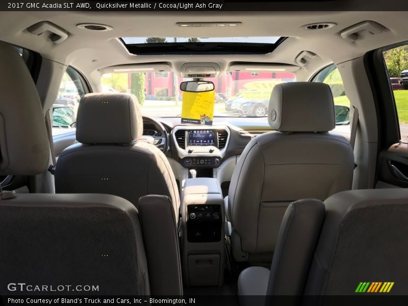 Quicksilver Metallic / Cocoa/Light Ash Gray 2017 GMC Acadia SLT AWD