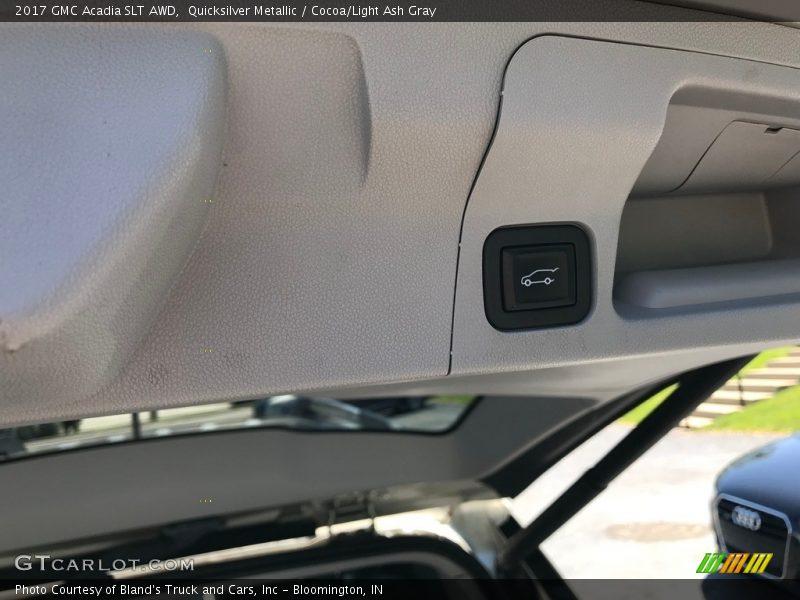 Quicksilver Metallic / Cocoa/Light Ash Gray 2017 GMC Acadia SLT AWD