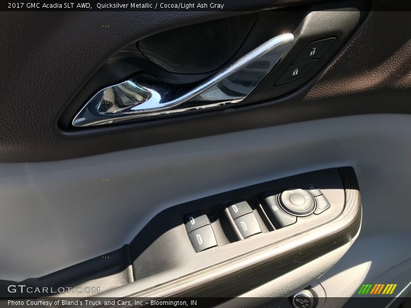 Quicksilver Metallic / Cocoa/Light Ash Gray 2017 GMC Acadia SLT AWD
