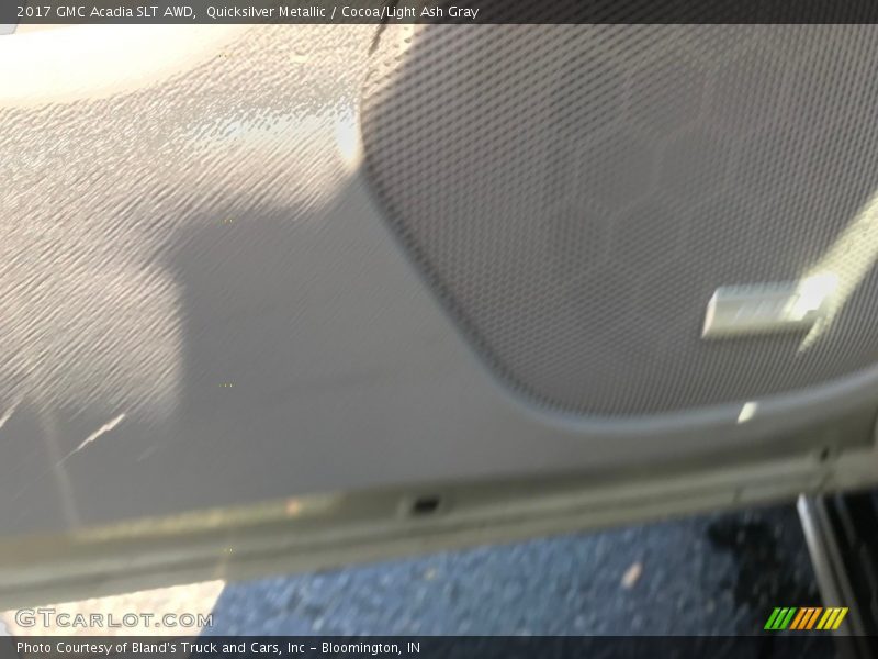 Quicksilver Metallic / Cocoa/Light Ash Gray 2017 GMC Acadia SLT AWD