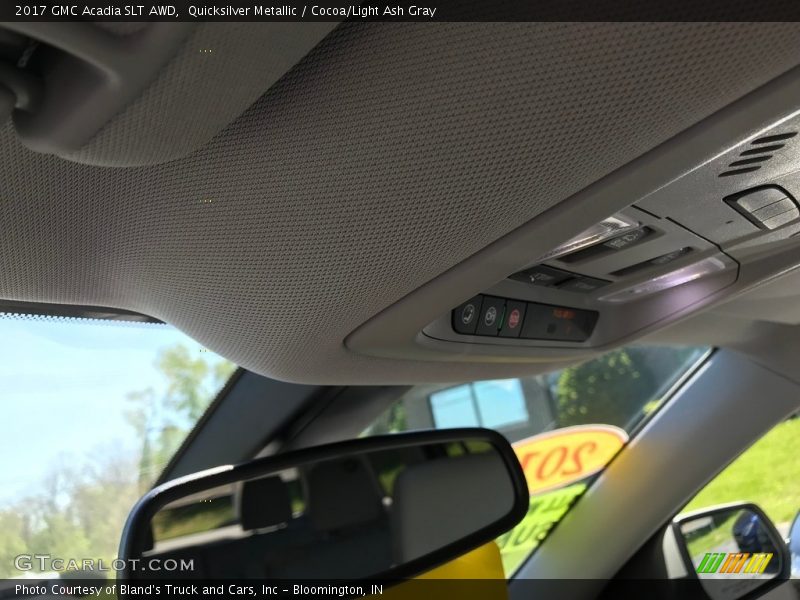 Quicksilver Metallic / Cocoa/Light Ash Gray 2017 GMC Acadia SLT AWD