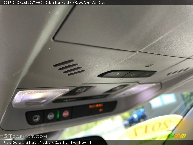Quicksilver Metallic / Cocoa/Light Ash Gray 2017 GMC Acadia SLT AWD