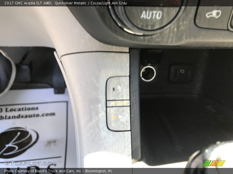 Quicksilver Metallic / Cocoa/Light Ash Gray 2017 GMC Acadia SLT AWD