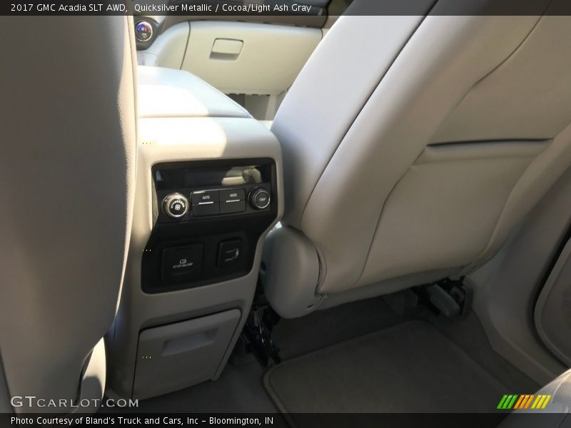 Quicksilver Metallic / Cocoa/Light Ash Gray 2017 GMC Acadia SLT AWD