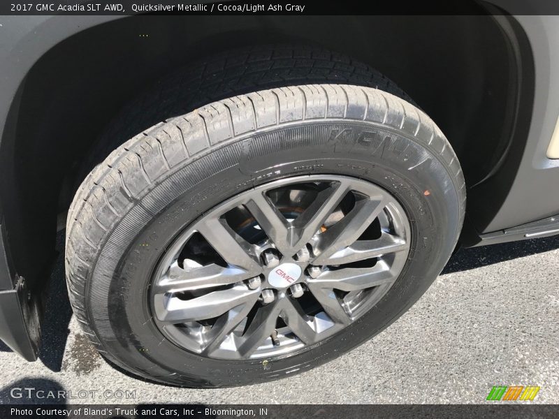 Quicksilver Metallic / Cocoa/Light Ash Gray 2017 GMC Acadia SLT AWD
