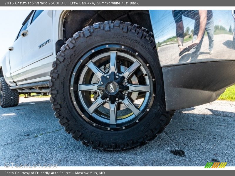 Custom Wheels of 2016 Silverado 2500HD LT Crew Cab 4x4