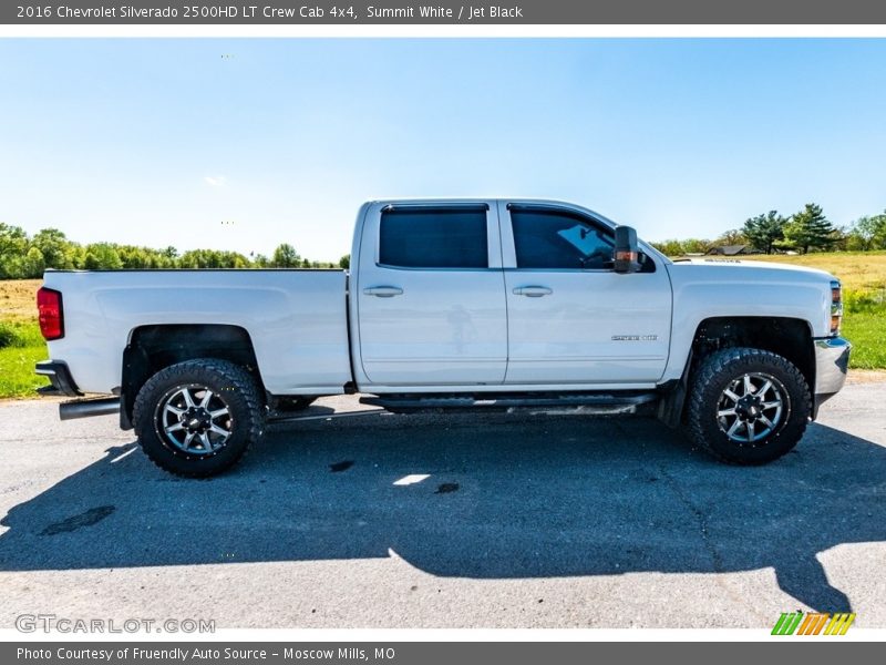Summit White / Jet Black 2016 Chevrolet Silverado 2500HD LT Crew Cab 4x4