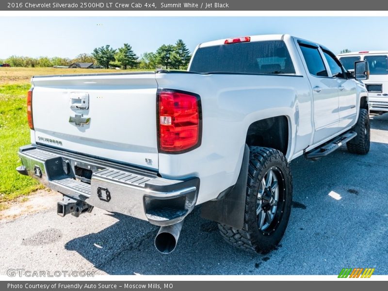 Summit White / Jet Black 2016 Chevrolet Silverado 2500HD LT Crew Cab 4x4