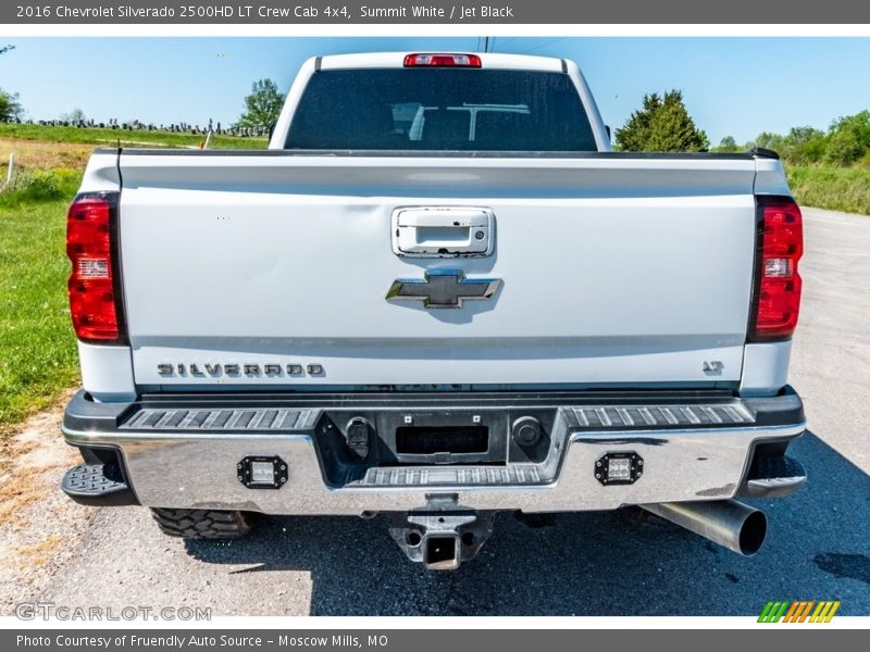 Summit White / Jet Black 2016 Chevrolet Silverado 2500HD LT Crew Cab 4x4
