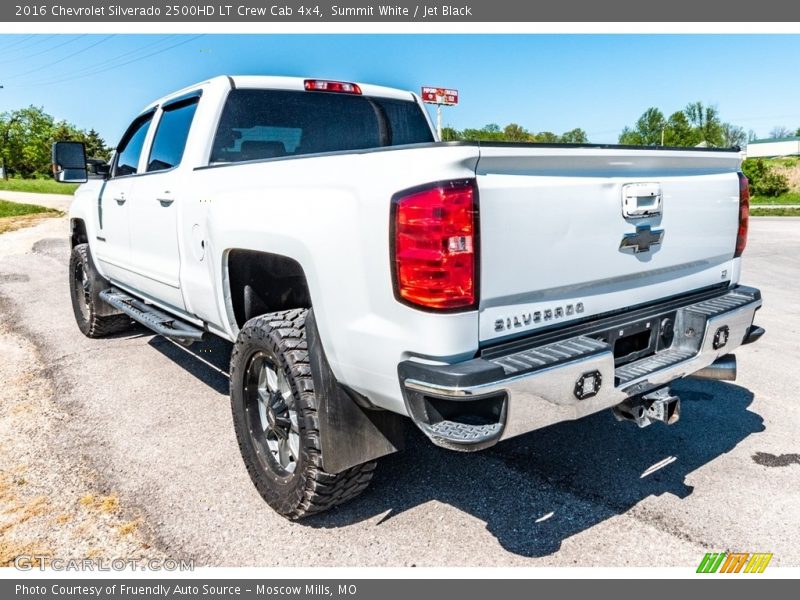 Summit White / Jet Black 2016 Chevrolet Silverado 2500HD LT Crew Cab 4x4