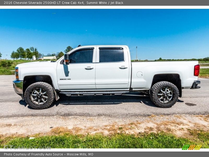 Summit White / Jet Black 2016 Chevrolet Silverado 2500HD LT Crew Cab 4x4