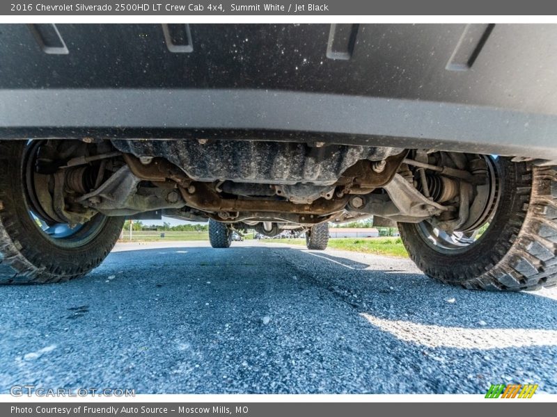 Summit White / Jet Black 2016 Chevrolet Silverado 2500HD LT Crew Cab 4x4